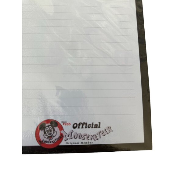DISNEY MICKEY Mouse Mouseketeer Notepad NEW NWT - Picture 2 of 5